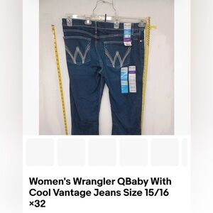 Wrangler Women's Dark Blue Boot Cut Jeans